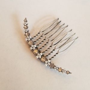Chloe & isabel Crystal Crescent Hair comb